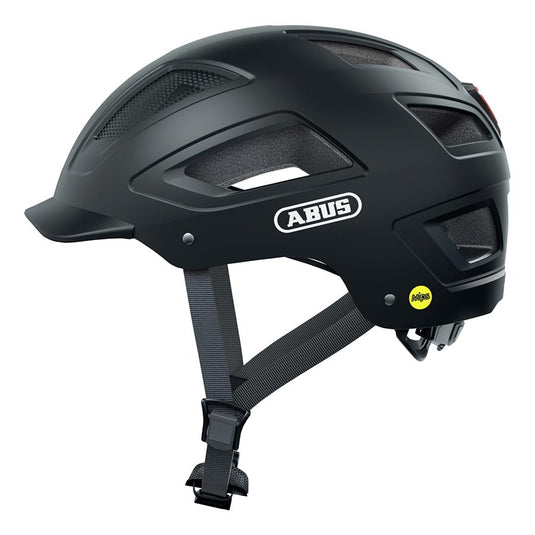 Abus Hyban 2.0 MIPS Helmet Zoom Ace Fidlock Magnetic Buckle Velvet Black, Large