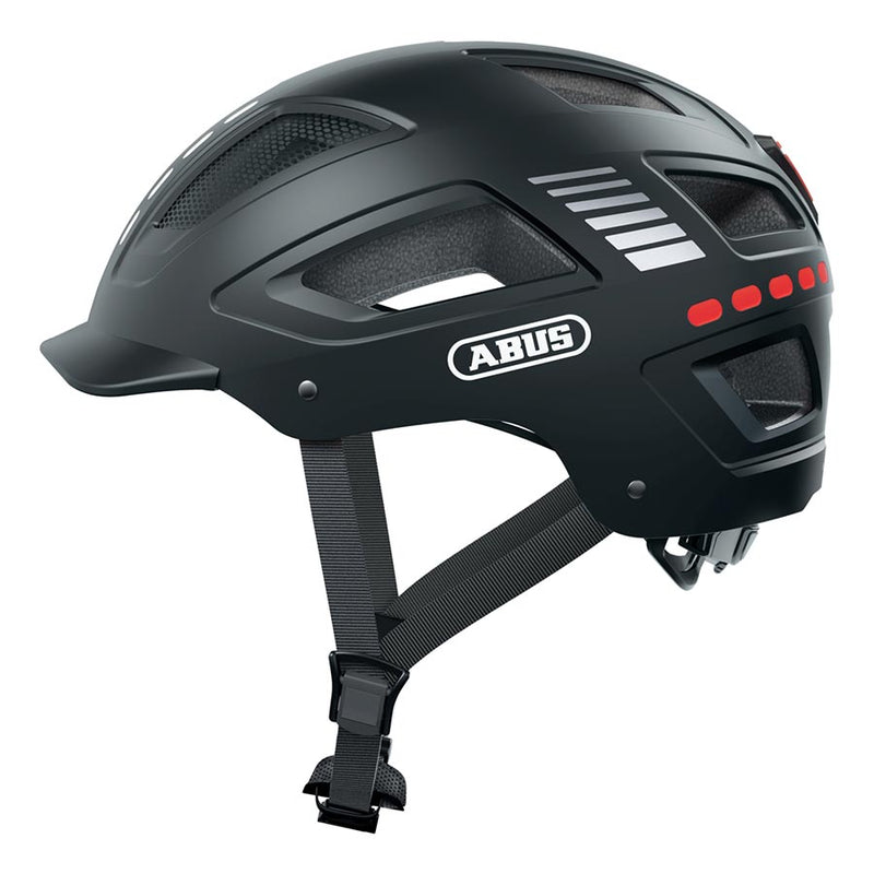 Load image into Gallery viewer, Abus-Hyban-2.0-LED-Helmet-L-Visor-Black-HLMT6509-Bicycle-Helmets
