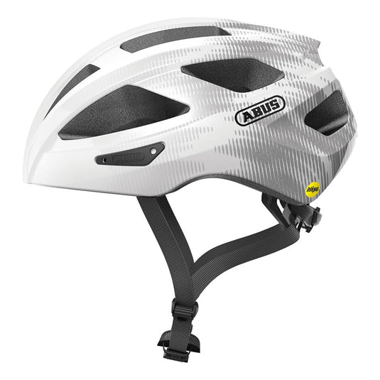 Abus Macator MIPS Helmet S 51 - 55cm, White Silver