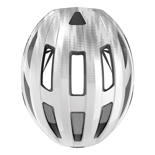 Abus Macator MIPS Helmet L 59 - 62cm, White Silver