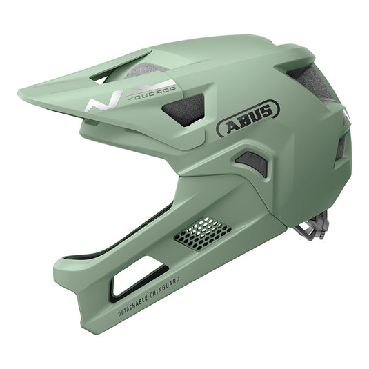 Abus-S-Reflector-Green-HLMT9115-Bicycle-Helmets