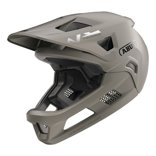 Abus YouDrop FF Helmet S 48 - 55cm, Dust Grey
