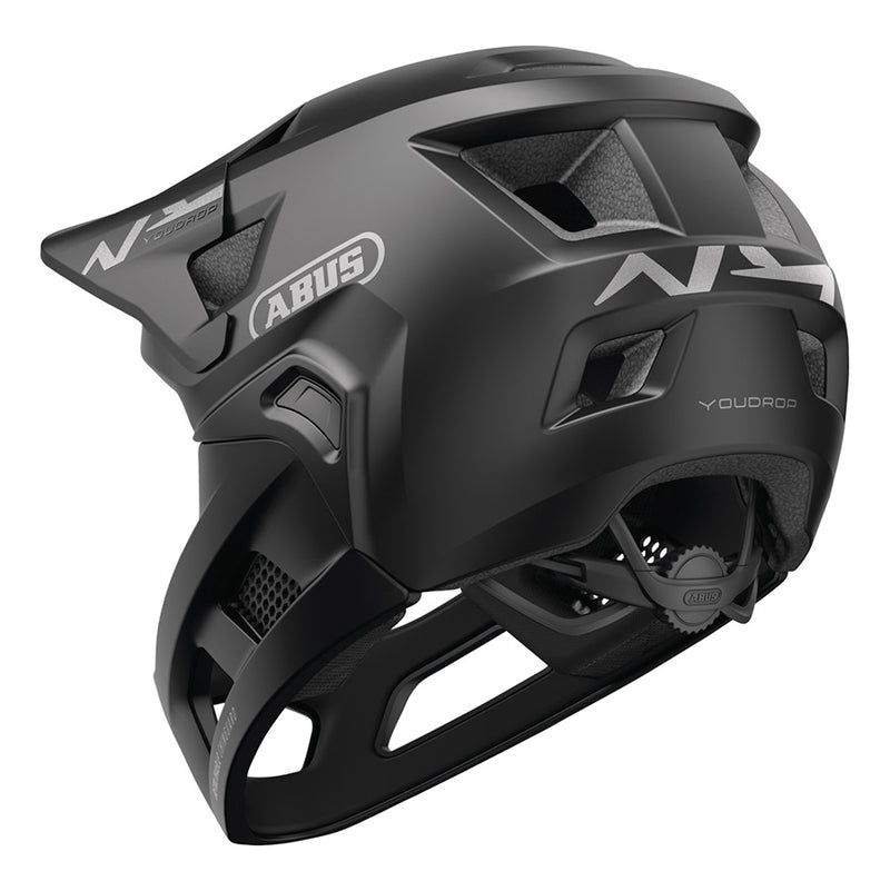 Load image into Gallery viewer, Abus YouDrop FF Helmet S 48 - 55cm, Muted Black
