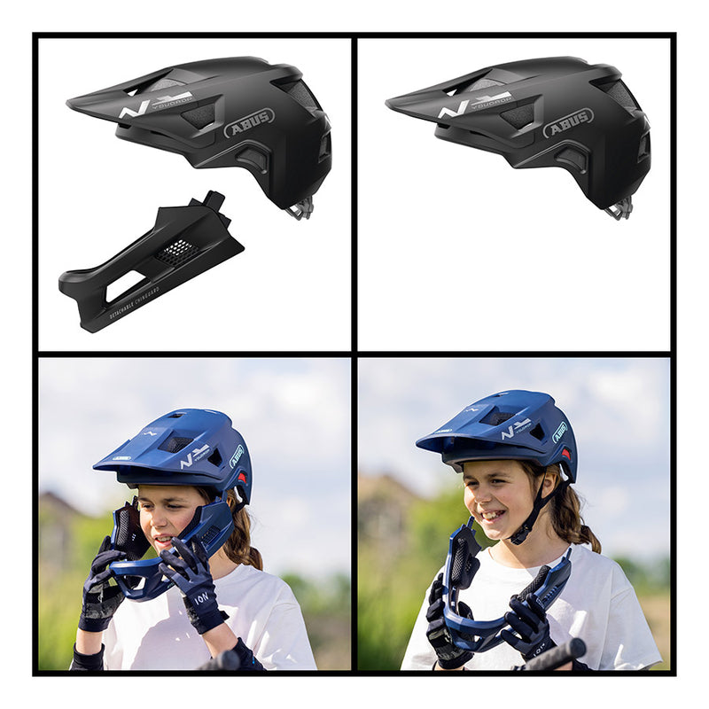 Load image into Gallery viewer, Abus YouDrop FF Helmet S 48 - 55cm, Muted Black
