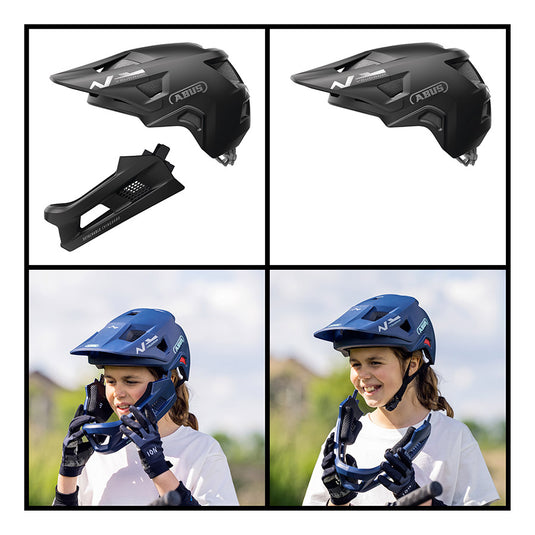Abus YouDrop FF Helmet S 48 - 55cm, Muted Black