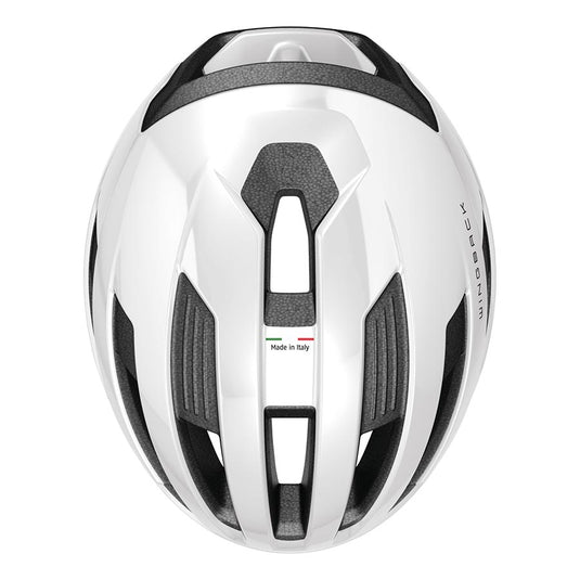 Abus WingBack Helmet L 59 - 62cm, Shiny White
