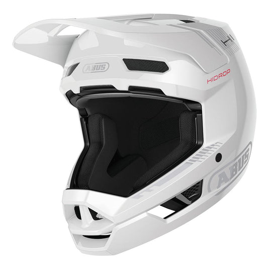 Abus HiDrop Full Face Helmet, L, 59 - 60cm, Shiny White