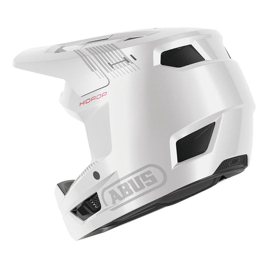 Abus HiDrop Full Face Helmet, L, 59 - 60cm, Shiny White