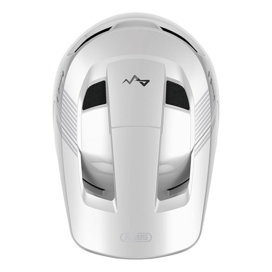 Abus HiDrop Full Face Helmet, L, 59 - 60cm, Shiny White