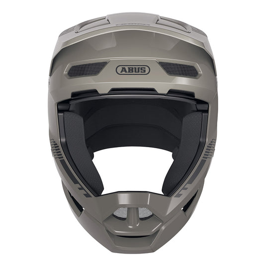 Abus HiDrop Full Face Helmet, L, 59 - 60cm, Dust Grey