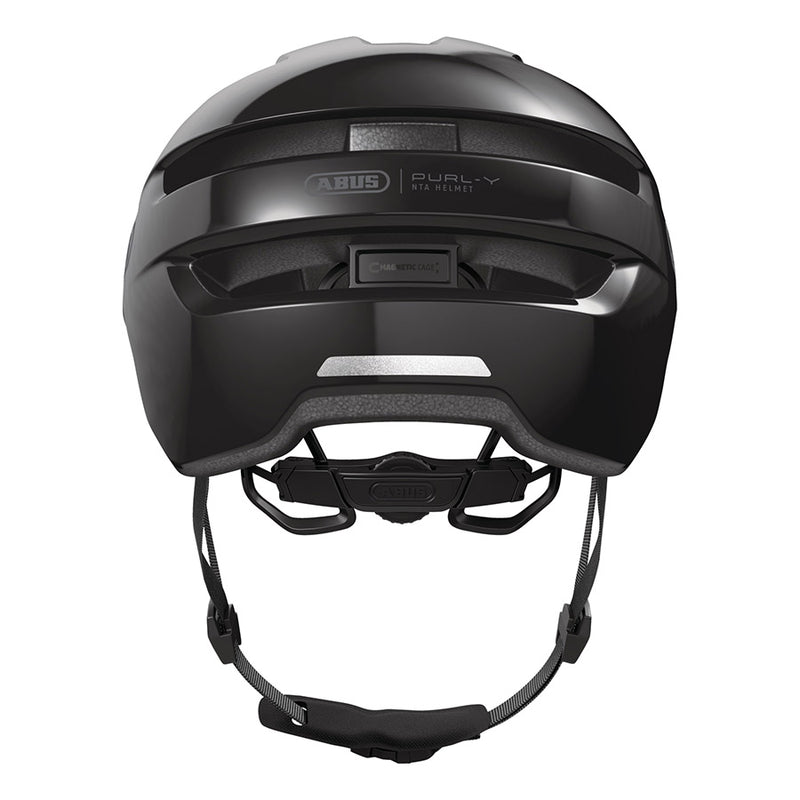 Load image into Gallery viewer, Abus Purl-Y Helmet L 57 - 61cm, Shiny Black
