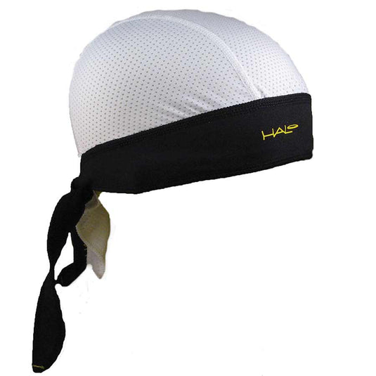 Halo Protex Do Rag White Active Activity Exercise Mesh Bandana One Size