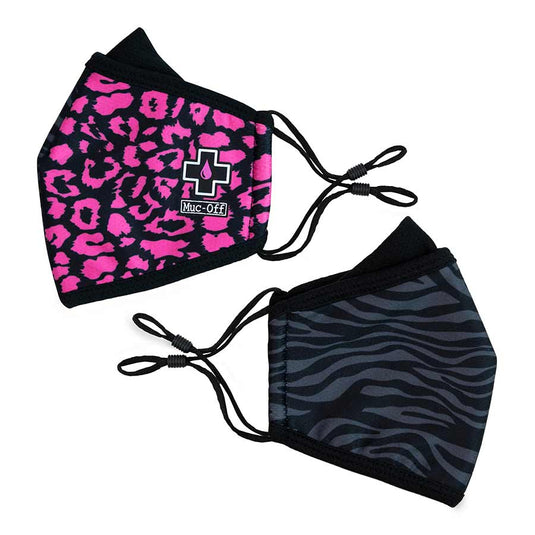 Muc-Off Reusable Face Mask Animal Print, S