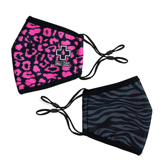 Muc-Off Reusable Face Mask Animal Print, S