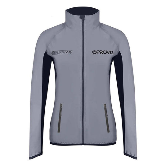 Proviz Reflect 360 Running Jacket, Women, Silver, 36