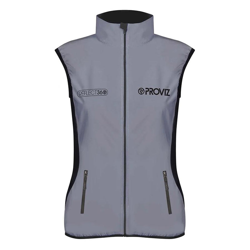 Load image into Gallery viewer, Proviz Reflect 360 Running Vest, Women, Silver, 38
