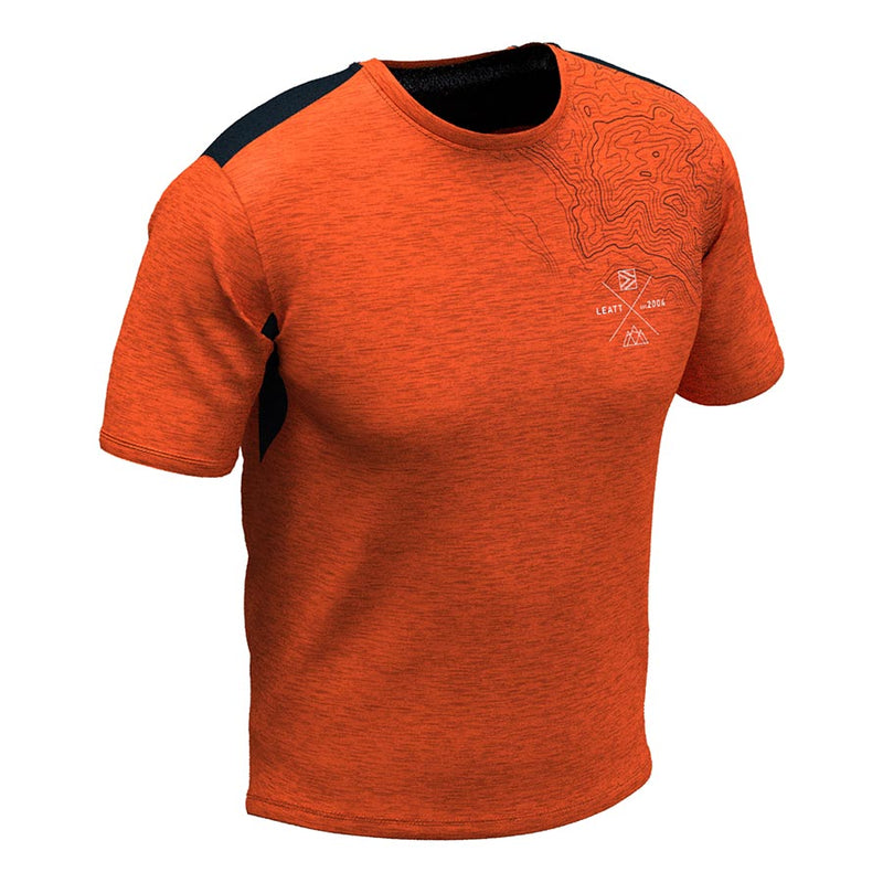 Load image into Gallery viewer, Leatt MTB Trail 1.0 Men Jersey, Flame, XS
