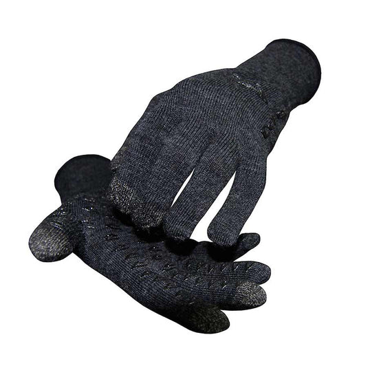 DeFeet DuraGlove ET Wool Gloves, Medium, Black