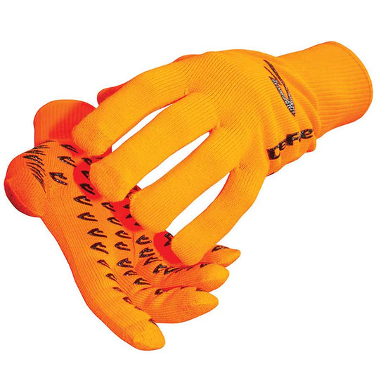 DeFeet Duraglove ET Winter Gloves, Orange, L, Pair Full Finger