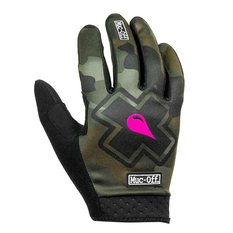 Load image into Gallery viewer, Muc-Off MTB Ride Full Finger Gloves, Unisex, Camo, XS, Pair
