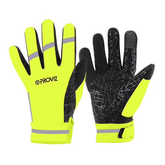 Proviz Classic Winter Gloves, Yellow, XXL, Pair