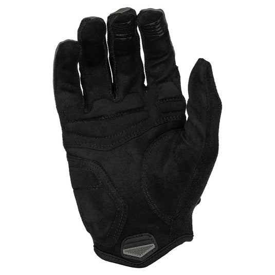 Lizard Skins Monitor Traverse, Full Finger Gloves, Titanium Grey, XS, Pair