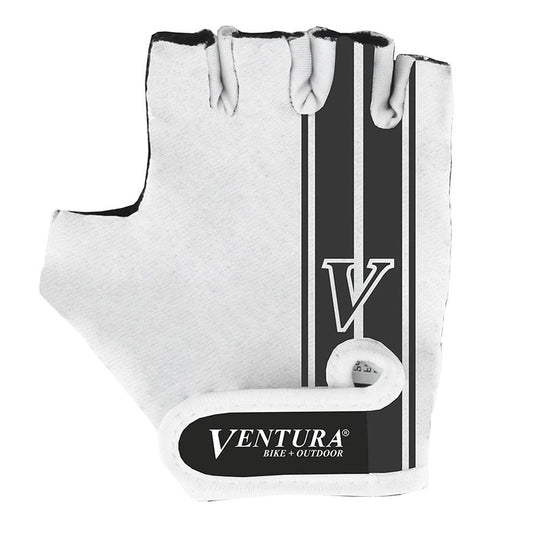 Ventura Full Finger Touch Full Finger Gloves, White, LXL, Pair