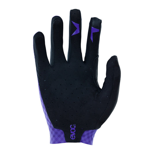 EVOC Lite Touch Full Finger Gloves, Violet, L, Pair