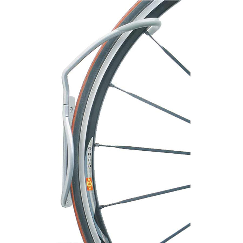Load image into Gallery viewer, Delta Single Bike Wall Mount Rack: Holds One Bike Tough Silver Powdercoat
