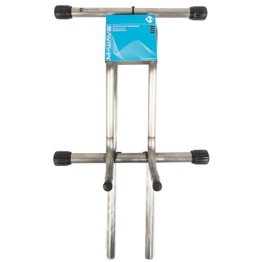 M-Wave Easystand Premium Bikes: 1, On the floor, 12'' to 29'', 2.5''-3.5'', Silver