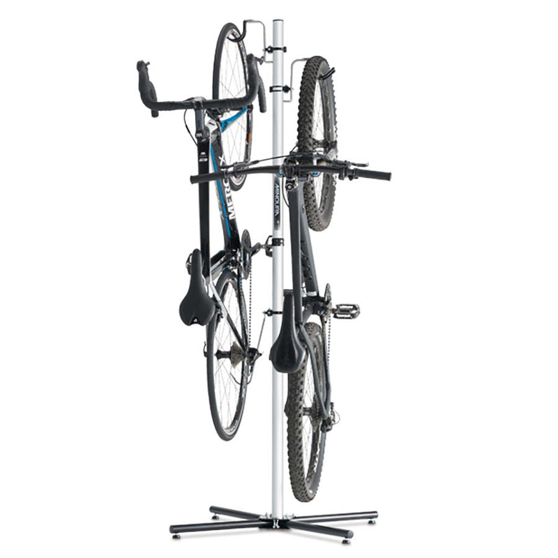 Minoura P-600AL-6S Self-Standing Floor Bike Rack for 2 Bikes
