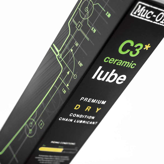 Muc-Off C3 Dry Ceramic Bike Chain Lube - 120ml, Drip