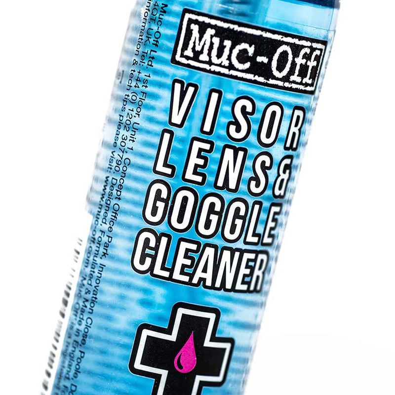 Load image into Gallery viewer, Muc-Off Visor, Lens, and Goggle Cleaner: 35ml Spray
