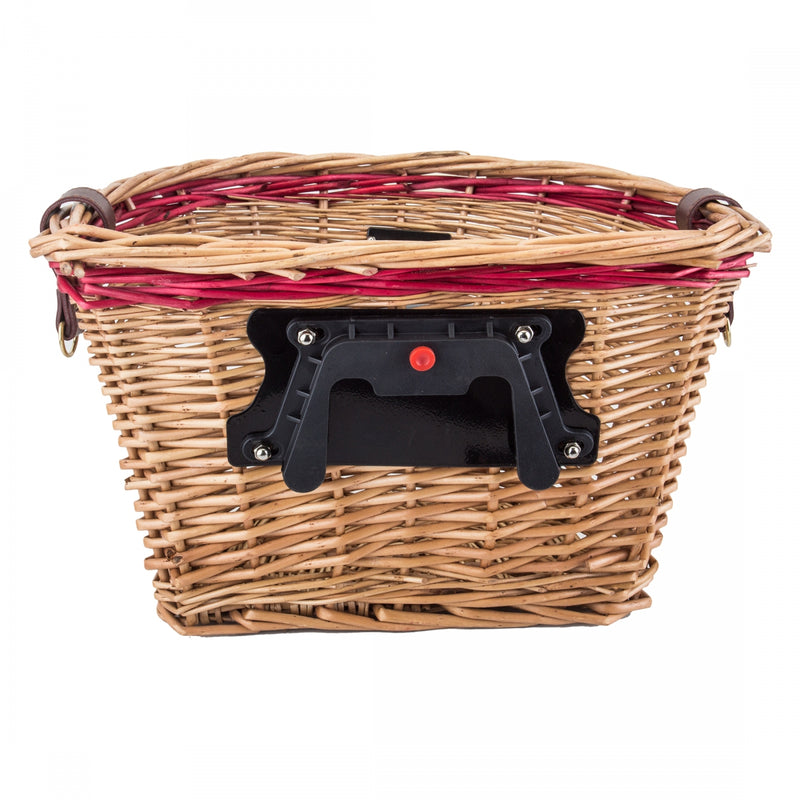 Load image into Gallery viewer, Sunlite Wicker Classic QR Red Wicker 13.5x10.5x9`
