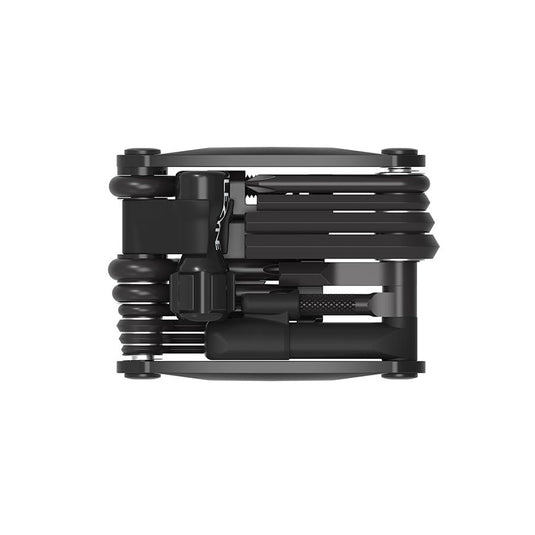 Lezyne Rap II - 20 Tubeless Multi Tool - 20 Tools, With Chain Tool, Tubeless Plug Kit, Co2 Inflator, Black