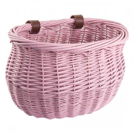 Sunlite-Willow-Bushel-Basket-Pink-Willow-BSKT0327-Bicycle-Baskets