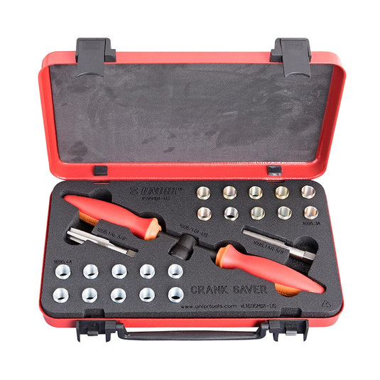 Unior Crank Saver Kit Red/Orange, Kit