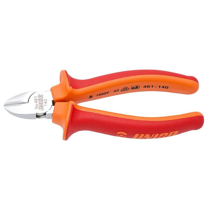 Load image into Gallery viewer, Unior Diagonal Cutting Nippers, Pliers, Red/Orange
