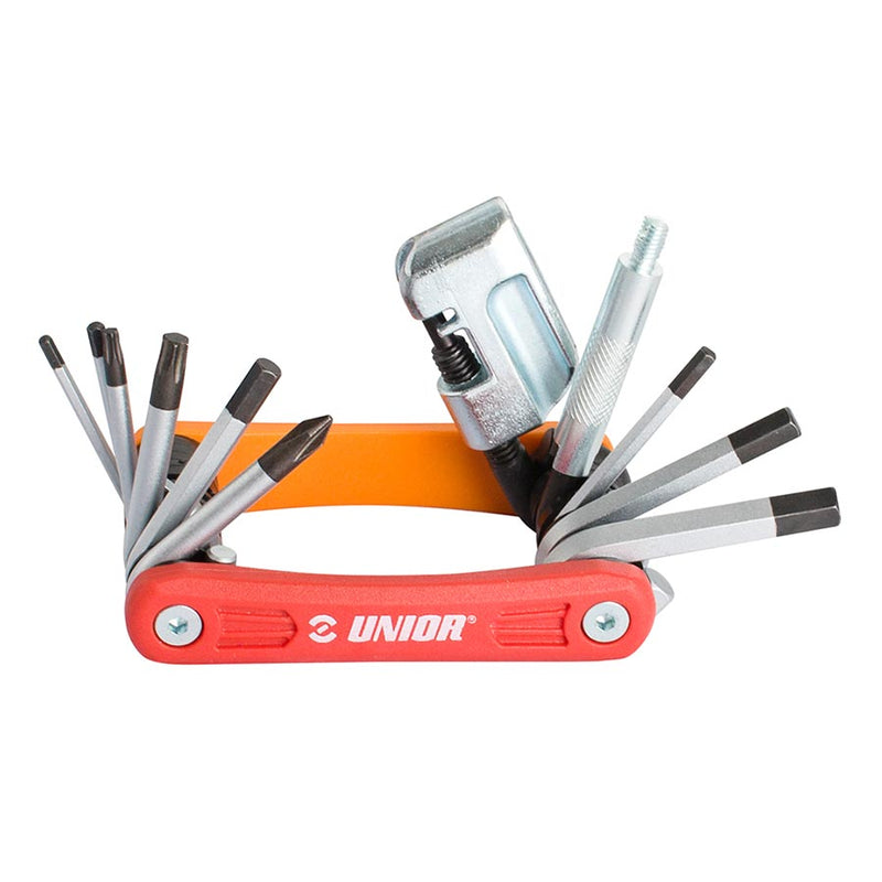 Load image into Gallery viewer, Unior EURO13 Multi-Tools Number of Tools: 13, Red/Orange
