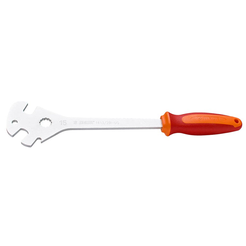 Load image into Gallery viewer, Unior Pro Pedal Wrench Red/Orange
