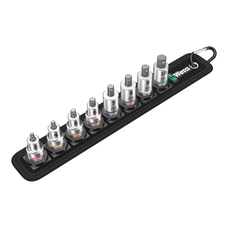 Load image into Gallery viewer, Wera-3-8"-Belt-B-2-Zyklop-Hex-Bit-Socket-Set-Ratchets-and-Bits-TL0709
