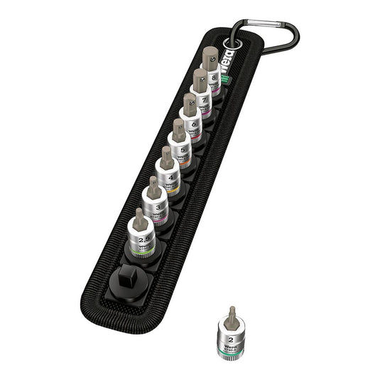 Wera Belt B 2 Zyklop In-Hex-Plus bit socket set with holding function