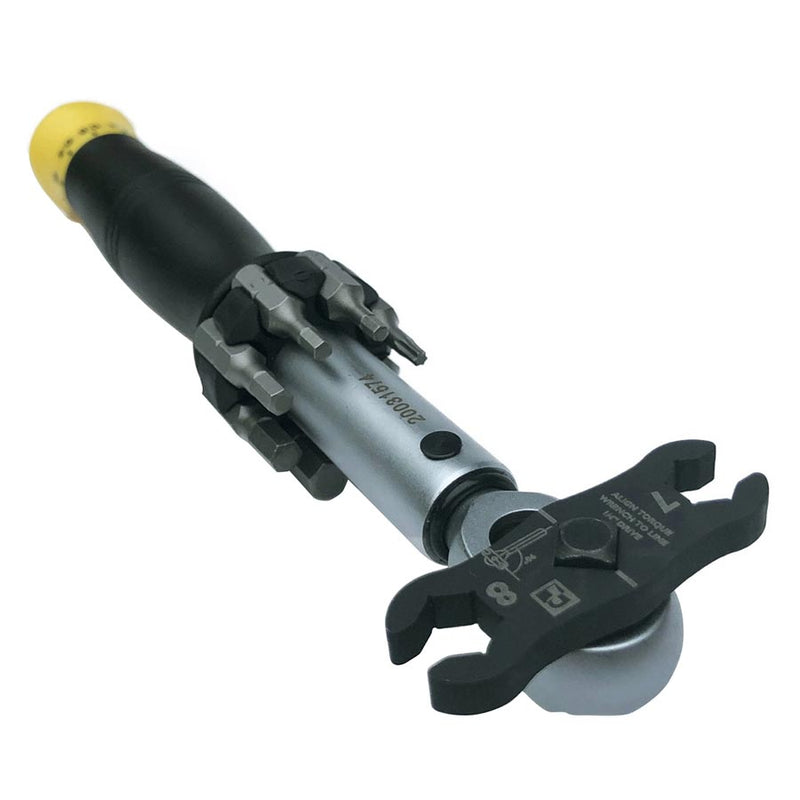 Load image into Gallery viewer, Pedros Demi Torque Wrench II &amp; Bit SetBC4:BC15 Torque Wrench Black/Yellow 6460626
