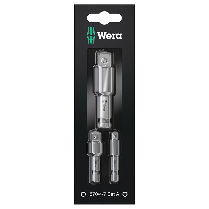 Load image into Gallery viewer, Wera 870/4/7 SET A SB 1/4&#39;&#39; Hex, Set
