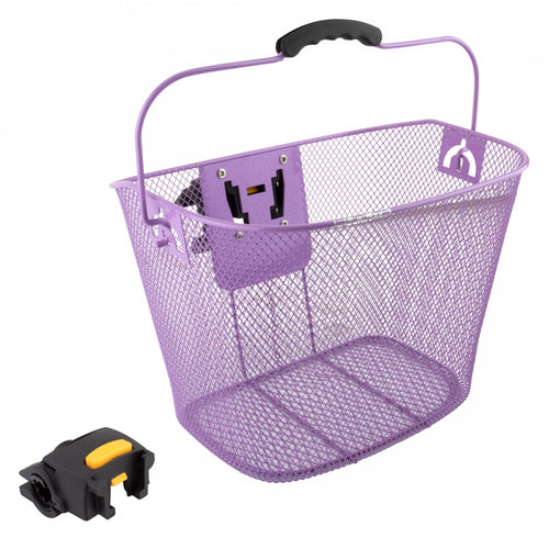 Sunlite-QR-Mesh-Basket-Basket-Purple-Steel-Mesh-BSKT0343-Bicycle-Baskets