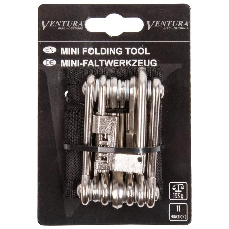 Load image into Gallery viewer, Ventura 11F Mini Multi Multi-Tools, Number of Tools: 11, Hex 2mm, 2.5mm, 3mm, 4mm, 5mm, 6mm, 8mm, T25, Phillips, Flat
