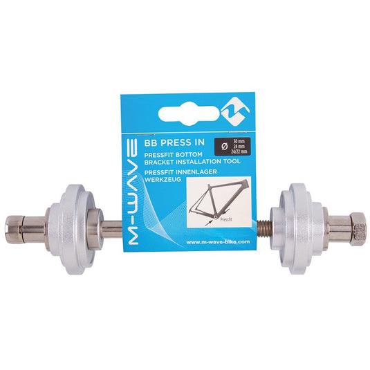 M-Wave BB Press In Bottom Bracket Tool, 30mm, 24mm, 24/22mm