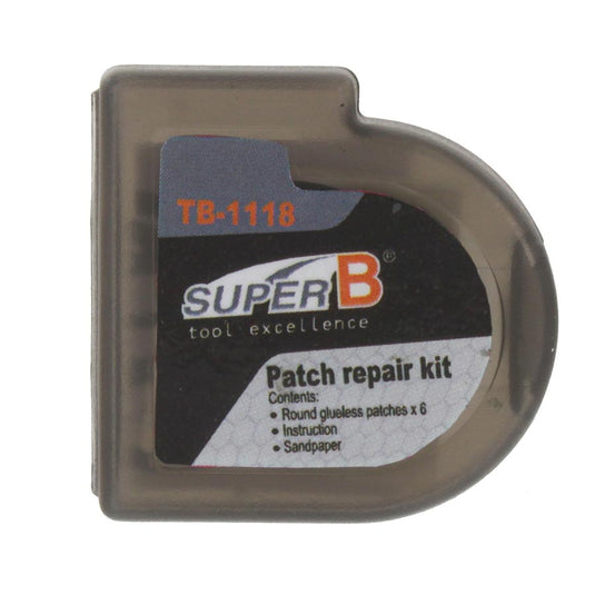 Super-B TB-1118 Glueless Patch Kits display box, 60 kits of 6