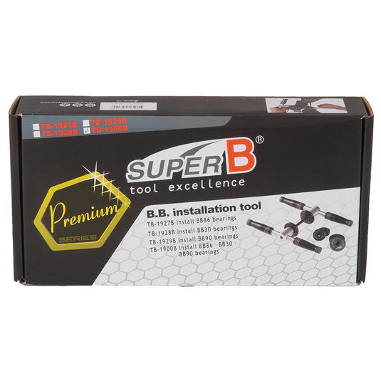 Super-B TB-1900B Bearing Press for Pressfit BB's, with adapters for BB 30, BB 86/92 and BB 90