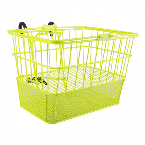 Sunlite-Standard-Mesh-Bottom-Lift-Off-Basket-Yellow-Steel-BSKT0352-Bicycle-Baskets